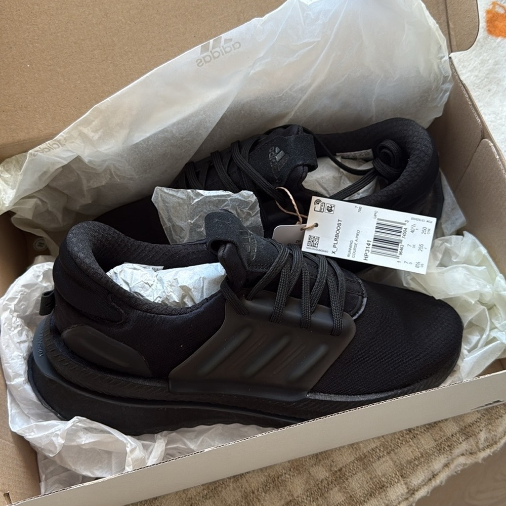 Adidas X_PLRBOOST Women’s Shoes – Black – Size 8.5 – NWT